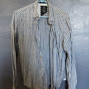 Men’s Cotton On blue/white shirt